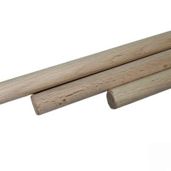 drevená tyč na makrame dekorácie priemer 15 mm
