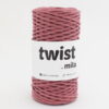 Bavlnená krútená šnúra twist 3mm farba staroružová