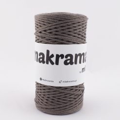 Bavlnený špagát makrama 3mm farba mokka