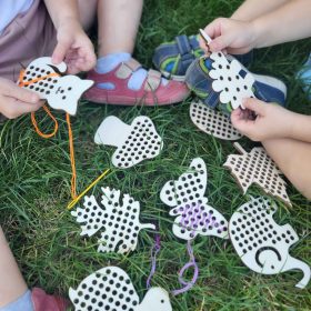 Montessori vyšívanie